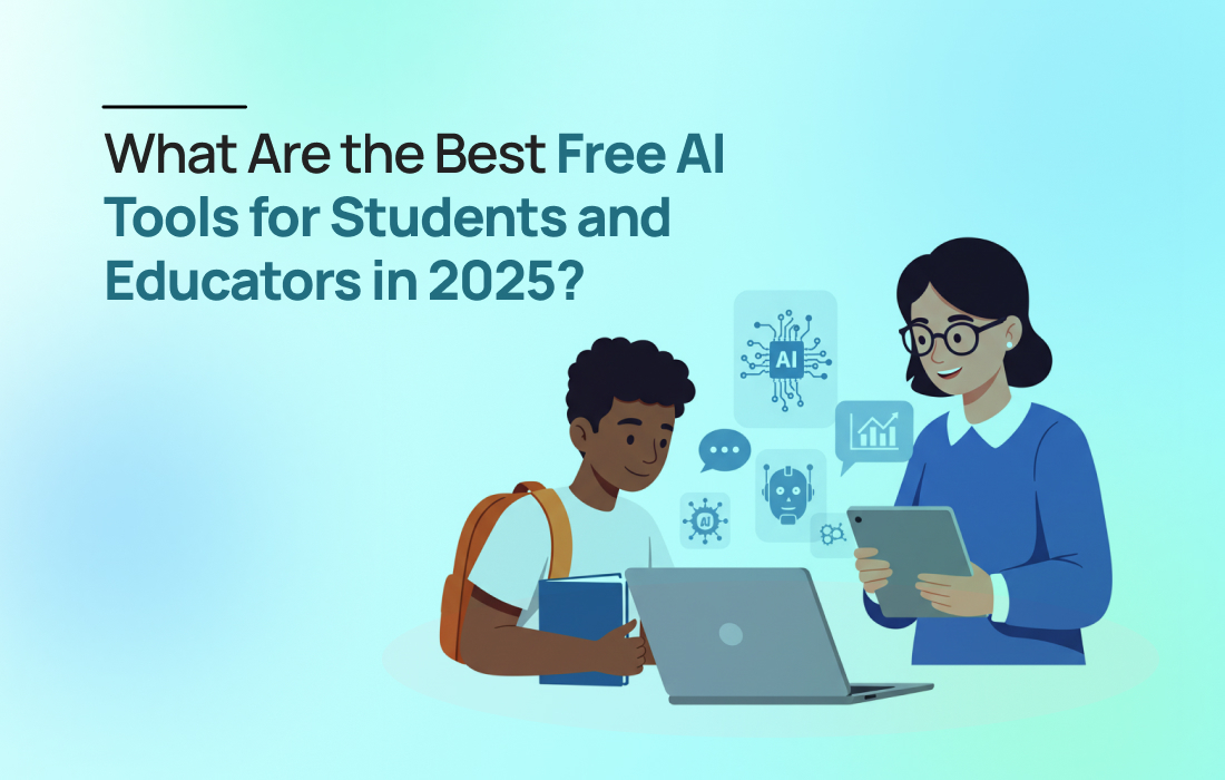 Free AI tools for students and teachers in 2025 for learning, writing, tutoring, and content creation.