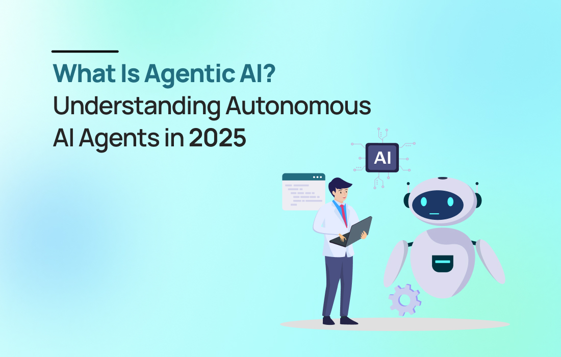 Illustration of autonomous AI agents navigating digital environments independently with minimal human input